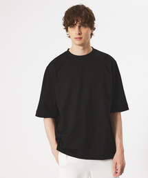 5351 POUR LES HOMMES | リブコンビネーション ビッグシルエット Tシャツ(Tシャツ/カットソー)