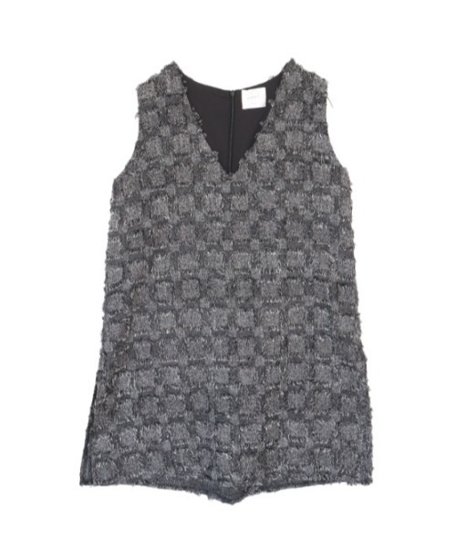 AMAIL（アマイル）の「Tweed motif box dress（サロペット/オーバーオール・レディース・ブラック/ブルー・FREE）」の16枚目の写真