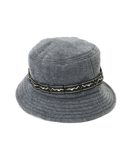 MANASTASH（マナスタッシュ）の「MANASTASH/マナスタッシュ　POLARTEC BOONIE 22　ポーラーテックブーニー22　フリースハット（ハット・メンズ・オリーブ系/その他19/チャコール/ブラック・F）」の3枚目の写真