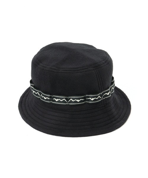 MANASTASH（マナスタッシュ）の「MANASTASH/マナスタッシュ　POLARTEC BOONIE 22　ポーラーテックブーニー22　フリースハット（ハット・メンズ・オリーブ系/その他19/チャコール/ブラック・F）」の2枚目の写真