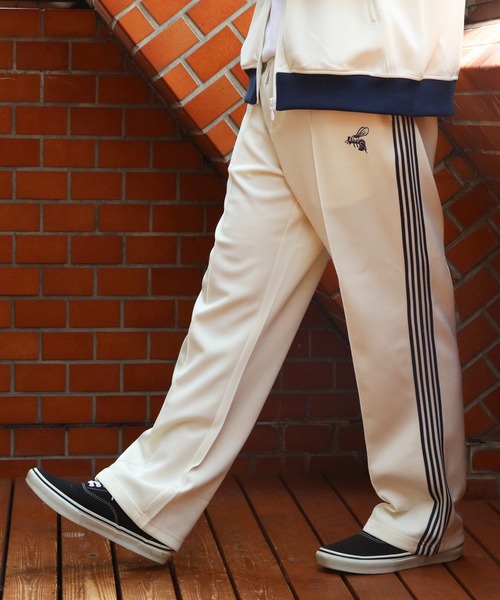 ８(eight)（エイト）の「サイドラインジャージパンツ（その他パンツ・メンズ・ブラウン/チャコール/ワイン/サンドベージュ/クリーム/ブルーグリーン/ブラウン系その他/ワイン系1・MEDIUM/LARGE）」の6枚目の写真