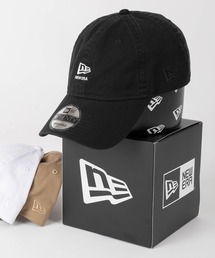 NEW ERA（ニューエラ）の「【NEW　ERA/ニューエラ】9TWENTY Flag and Wordmark ワンポイントロゴ刺繍 キャップ/ブラック（キャップ・レディース）」