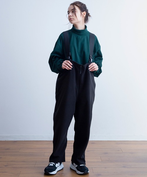 Universal Style Wear（ユニバーサルスタイルウェア）の「Universal Style Wear ダブル フリース オーバーオール（サロペット/オーバーオール・メンズ・ブラウン/ネイビー/チャコールグレー/ブラック・MEDIUM/LARGE/X-LARGE）」の9枚目の写真