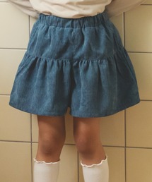 pairmanon（ペアマノン）の「コーデュロイ フリル キュロット パンツ（その他パンツ・キッズ）」