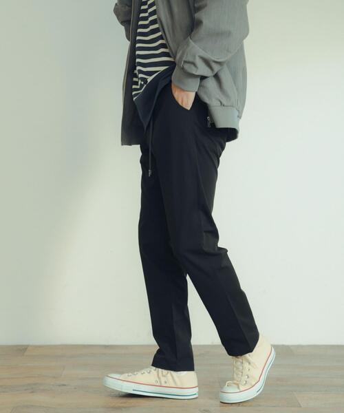 ITEMS URBANRESEARCH（アイテムズ アーバンリサーチ）の「スリムテーパード クライミングパンツ（その他パンツ・メンズ・ブラック/ベージュ/カーキ・LARGE/MEDIUM）」の19枚目の写真