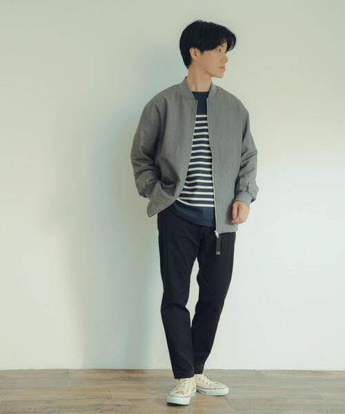 ITEMS URBANRESEARCH（アイテムズ アーバンリサーチ）の「スリムテーパード クライミングパンツ（その他パンツ・メンズ・ブラック/ベージュ/カーキ・LARGE/MEDIUM）」の17枚目の写真