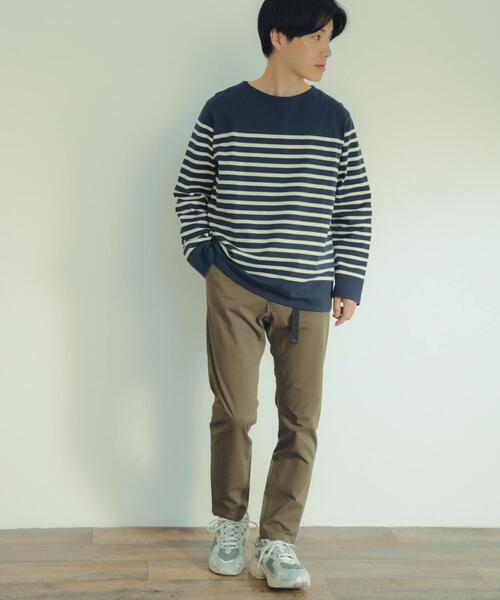 ITEMS URBANRESEARCH（アイテムズ アーバンリサーチ）の「スリムテーパード クライミングパンツ（その他パンツ・メンズ・ブラック/ベージュ/カーキ・LARGE/MEDIUM）」の9枚目の写真