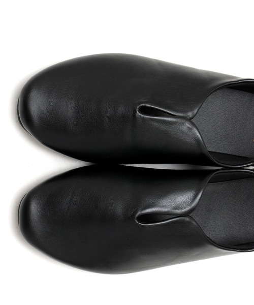 SOROTTO（ソロット）の「ふかふかインソール/スリットデザインの2wayぺたんこフラットソールシューズ/バブーシュ（パンプス・レディース・ブラウン/ブルー/ゴールド/サーモンピンク/ブラック・23.5cm/24.0cm/24.5cm/22.0cm/25.0cm/22.5cm/23.0cm）」の22枚目の写真