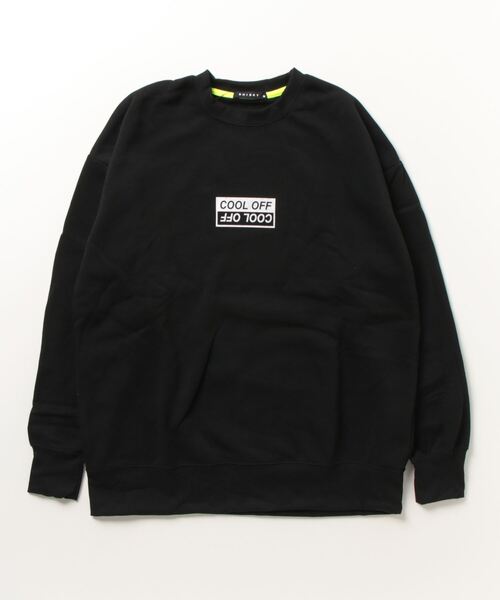 FUNALIVE（ファンアライブ）の「Fleece lining print loose fit sweatshirt / 裏起毛プリント ルーズフィットスウェット unisex（スウェット・メンズ・ブラック系/チャコールグレー/チャコール/ブラック系1/ホワイト系/ベージュ/杢グレー/ブラック/ネイビー/ブラック系2/ネイビー系/ダークグレー/ブラック系4/ベージュ系/ブラック系3/グレー系1/ホワイト/ホワイト系2・XL/L/M）」の10枚目の写真