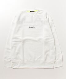 Fleece lining print loose fit sweatshirt / 裏起毛プリント ルーズフィットスウェット unisex
