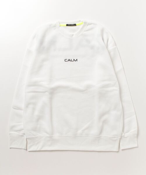 FUNALIVE（ファンアライブ）の「Fleece lining print loose fit sweatshirt / 裏起毛プリント ルーズフィットスウェット unisex（スウェット・メンズ・ブラック系/チャコールグレー/チャコール/ブラック系1/ホワイト系/ベージュ/杢グレー/ブラック/ネイビー/ブラック系2/ネイビー系/ダークグレー/ブラック系4/ベージュ系/ブラック系3/グレー系1/ホワイト/ホワイト系2・XL/L/M）」の2枚目の写真