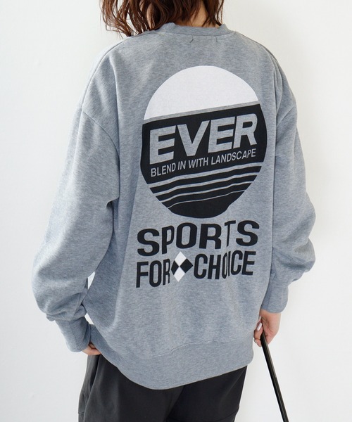 FUNALIVE（ファンアライブ）の「Fleece lining print loose fit sweatshirt / 裏起毛プリント ルーズフィットスウェット unisex（スウェット・メンズ・ブラック系/チャコールグレー/チャコール/ブラック系1/ホワイト系/ベージュ/杢グレー/ブラック/ネイビー/ブラック系2/ネイビー系/ダークグレー/ブラック系4/ベージュ系/ブラック系3/グレー系1/ホワイト/ホワイト系2・XL/L/M）」の13枚目の写真