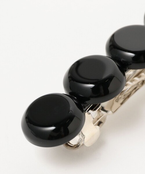 BEAMS BOY(ビームスボーイ)の「Jewel Casket / ロング バレッタ(バレッタ/ヘアクリップ・レディース・ブラック/その他/ネイビー・ONE SIZE)」の5枚目の写真