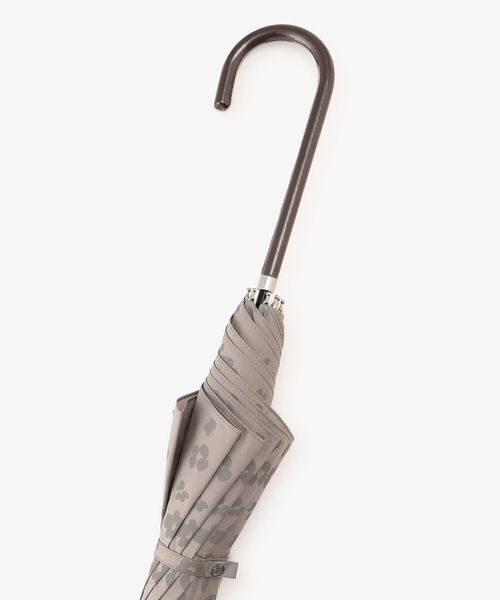 Afternoon Tea（アフタヌーンティー）の「レオパードプリント長傘 雨傘（長傘・レディース・グレー/ネイビー/ベージュ・ONE SIZE）」の13枚目の写真