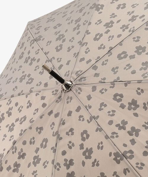 Afternoon Tea（アフタヌーンティー）の「レオパードプリント長傘 雨傘（長傘・レディース・グレー/ネイビー/ベージュ・ONE SIZE）」の14枚目の写真
