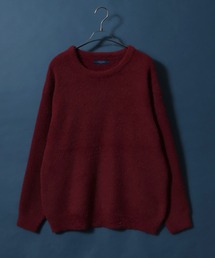 Feather Yarn Loosesized Knit Pullover/フェザーヤーン ルーズサイズ ニット プルオーバー