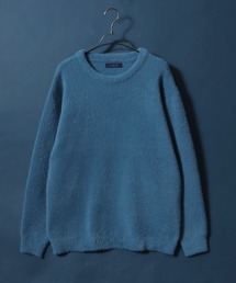 Feather Yarn Loosesized Knit Pullover/フェザーヤーン ルーズサイズ ニット プルオーバー
