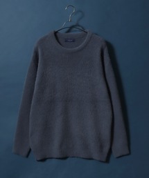 Feather Yarn Loosesized Knit Pullover/フェザーヤーン ルーズサイズ ニット プルオーバー