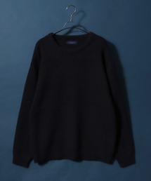 Feather Yarn Loosesized Knit Pullover/フェザーヤーン ルーズサイズ ニット プルオーバー
