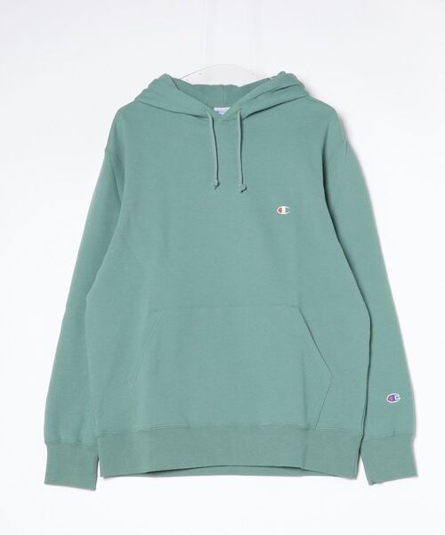 Champion(チャンピオン)の「【Champion/チャンピオン】メンズ ベーシック フーデッドスウェットシャツ(パーカー・メンズ・ブルーグリーン/ネイビー/ブラウン系/グレー/ブラック/オレンジ系その他/オートミール/ホワイト/ロイヤルブルー/ピーコックグリーン系/ベージュ系その他3/パープル系その他7/オレンジ系その他6/ダークグリーン系・XX-LARGE/SMALL/MEDIUM/LARGE/X-LARGE/X-SMALL)」の8枚目の写真