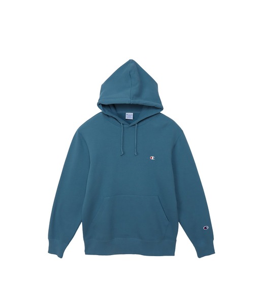 Champion(チャンピオン)の「【Champion/チャンピオン】メンズ ベーシック フーデッドスウェットシャツ(パーカー・メンズ・ブルーグリーン/ネイビー/ブラウン系/グレー/ブラック/オレンジ系その他/オートミール/ホワイト/ロイヤルブルー/ピーコックグリーン系/ベージュ系その他3/パープル系その他7/オレンジ系その他6/ダークグリーン系・XX-LARGE/SMALL/MEDIUM/LARGE/X-LARGE/X-SMALL)」の10枚目の写真