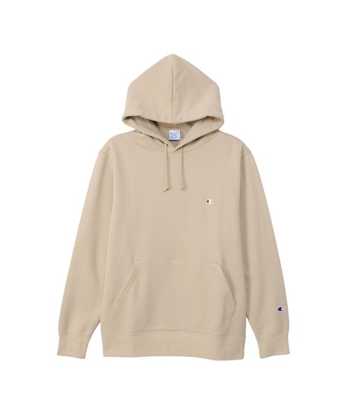 Champion(チャンピオン)の「【Champion/チャンピオン】メンズ ベーシック フーデッドスウェットシャツ(パーカー・メンズ・ブルーグリーン/ネイビー/ブラウン系/グレー/ブラック/オレンジ系その他/オートミール/ホワイト/ロイヤルブルー/ピーコックグリーン系/ベージュ系その他3/パープル系その他7/オレンジ系その他6/ダークグリーン系・XX-LARGE/SMALL/MEDIUM/LARGE/X-LARGE/X-SMALL)」の6枚目の写真