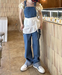 Alley by w closet | 【Alley / マルチウェイ】エプロン付サロペパンツ(サロペット/オーバーオール)