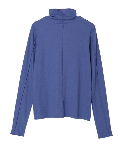 Green　Parks（グリーンパークス）の「カットリブタートルネックプルオーバー（インナーウェア/肌着・レディース・ブラック/ホワイト系その他2/ライトグリーン/パープル/ピンク/ダークグリーン・FREE）」の14枚目の写真