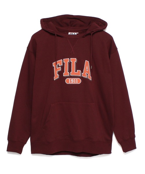 FILA(フィラ)の「【FILA】カレッジワッペン パーカー(パーカー・メンズ・カーキ/ブルー/ワイン・M/L/LL)」の9枚目の写真