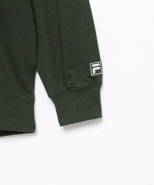 FILA(フィラ)の「【FILA】カレッジワッペン パーカー(パーカー・メンズ・カーキ/ブルー/ワイン・M/L/LL)」の6枚目の写真