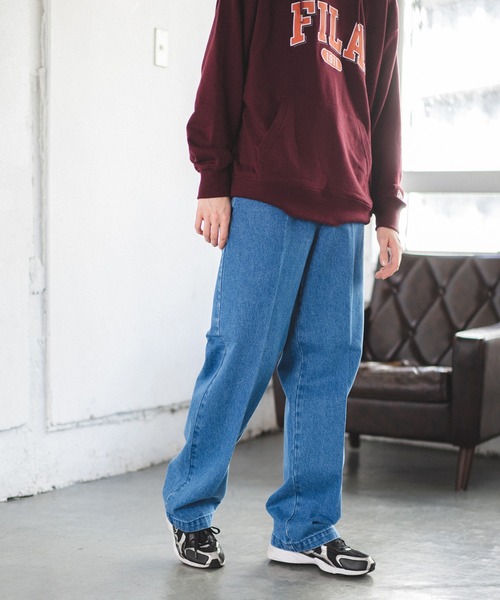 FILA(フィラ)の「【FILA】カレッジワッペン パーカー(パーカー・メンズ・カーキ/ブルー/ワイン・M/L/LL)」の16枚目の写真