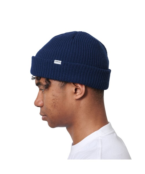 CHARI&CO（チャリアンドコー）の「REFLECTOR NAME WATCH CAP（ニットキャップ/ビーニー・メンズ・ネイビー・FREE）」の5枚目の写真