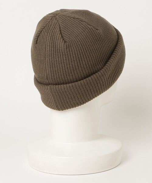 Hurley （ハーレー）の「【Hurley:ハーレー】M 2WAY HRLY WATCH BEANIE　ロゴビーニー　ニットキャップ　スキー　スノボー（ニットキャップ/ビーニー・メンズ・オリーブ/ブラック×ホワイト/ヘザーグレー・FREE）」の4枚目の写真