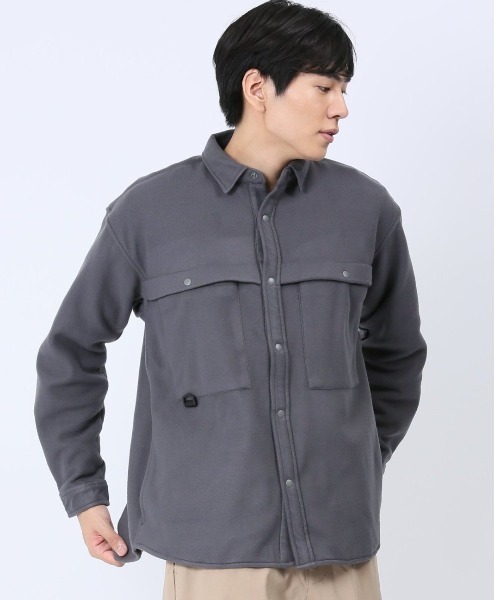 【WEB限定販売】ジェリー/GERRY レトロフリース シャツアウター（シャツ/ブラウス）｜GERRY（ジェリー）