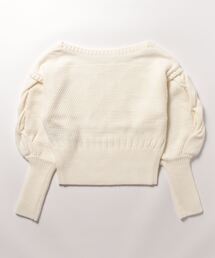 美品　LILY BROWN 2023AW ケーブル透かしニットプルオーバー 美品 LILY BROWN 2023AW ケーブル透かしニットプルオーバー