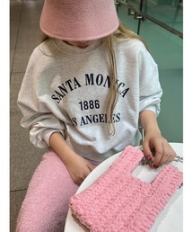 WC | SANTAMONICAプリントスウェット(スウェット)