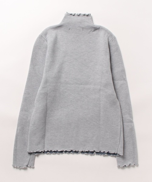 NinaetLina(ニナエリナ)の「裏起毛ハイネックニットトップス(ニット/セーター・レディース・モカ/ホワイト/ブラック/ベージュ/グレー・FREE)」の14枚目の写真