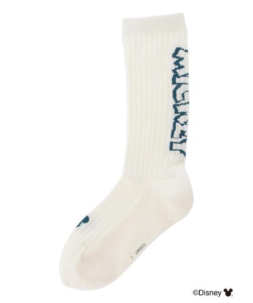 ehka sopo（エヘカソポ）の「【Disney】ミッキー/ラメロゴリブソックス（ソックス/靴下・レディース・グリーン/レッド・F）」の10枚目の写真