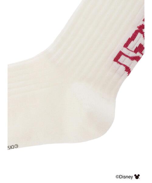 ehka sopo（エヘカソポ）の「【Disney】ミッキー/ラメロゴリブソックス（ソックス/靴下・レディース・グリーン/レッド・F）」の13枚目の写真