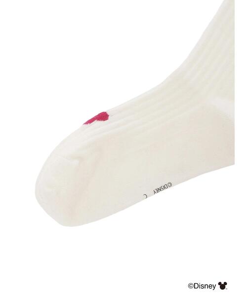 ehka sopo（エヘカソポ）の「【Disney】ミッキー/ラメロゴリブソックス（ソックス/靴下・レディース・グリーン/レッド・F）」の14枚目の写真