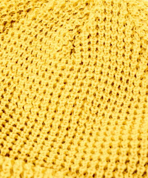 RIVER UP(リバーアップ)の「<BASIQUENTI>【丸洗いOK】ユニセックス ワッフル編み ニットキャップ(ニットキャップ/ビーニー・メンズ・ブラック/グレー/オフホワイト/イエロー/オレンジ/グリーン/ライトベージュ・フリー)」の12枚目の写真