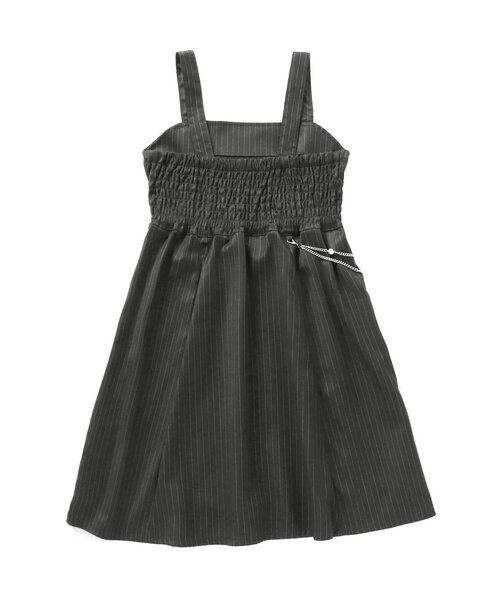 algy（アルジー）の「【フォーマル対応】チェーン付きジャンスカ（ジャンパースカート・キッズ・ベージュ/グレー・MEDIUM/X-SMALL/SMALL/XX-SMALL）」の14枚目の写真