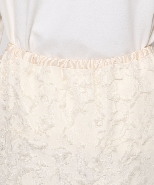 LOWRYS FARM（ローリーズファーム）の「ジャガードラップスカート　988565（スカート・レディース・アイボリー/ブラック・LONG/SHORT）」の17枚目の写真