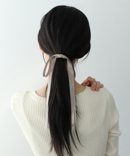 Three Four Time（ｽﾘｰﾌｫｰﾀｲﾑ）の「ビーズ編みヘアゴム（ヘアゴム