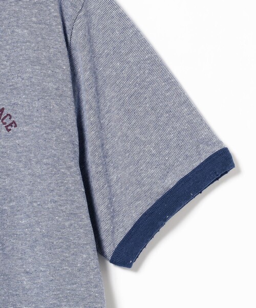 BEAMS(ビームス)の「BEAMS / プリント リンガー Tシャツ(Tシャツ/カットソー・メンズ・ブラック/ネイビー・S/M/XL/L)」の16枚目の写真