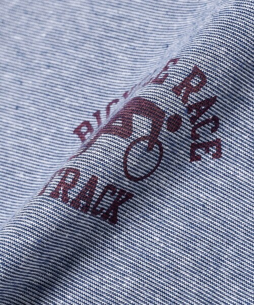 BEAMS(ビームス)の「BEAMS / プリント リンガー Tシャツ(Tシャツ/カットソー・メンズ・ブラック/ネイビー・S/M/XL/L)」の18枚目の写真