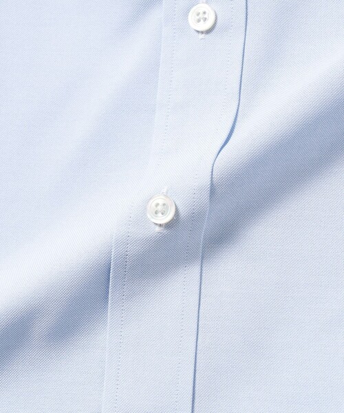 BEAMS F（ビームスエフ）の「BEAMS F / COOLMAX(R) オックスフォード ボタンダウンシャツ（ビジネスシャツ・メンズ・ホワイト/サックスブルー・X-LARGE/LARGE/MEDIUM/SMALL）」の15枚目の写真