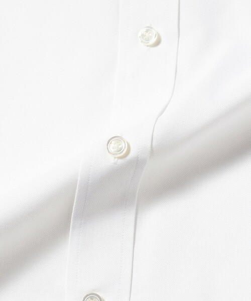 BEAMS F（ビームスエフ）の「BEAMS F / COOLMAX(R) オックスフォード ボタンダウンシャツ（ビジネスシャツ・メンズ・ホワイト/サックスブルー・X-LARGE/LARGE/MEDIUM/SMALL）」の19枚目の写真