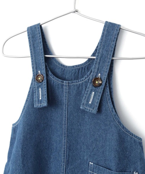 MAKE YOUR DAY（メイクユアデイ）の「ベビーオーバーオール（その他ベビーウェア・キッズ・オレンジ/ブルー/グレー・80/70）」の10枚目の写真