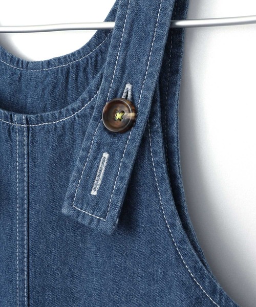 MAKE YOUR DAY（メイクユアデイ）の「ベビーオーバーオール（その他ベビーウェア・キッズ・オレンジ/ブルー/グレー・80/70）」の11枚目の写真